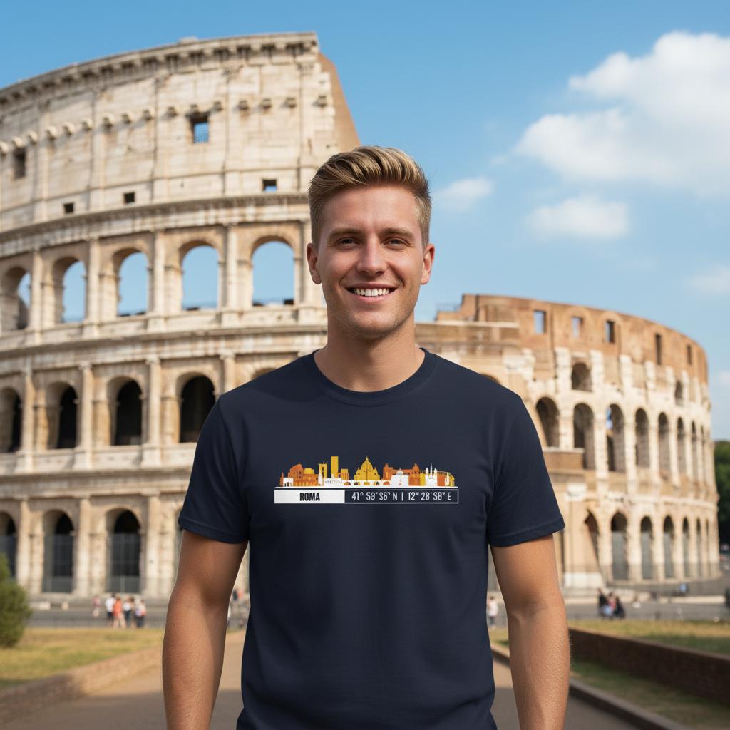 World Skylines & Coordinates Tees