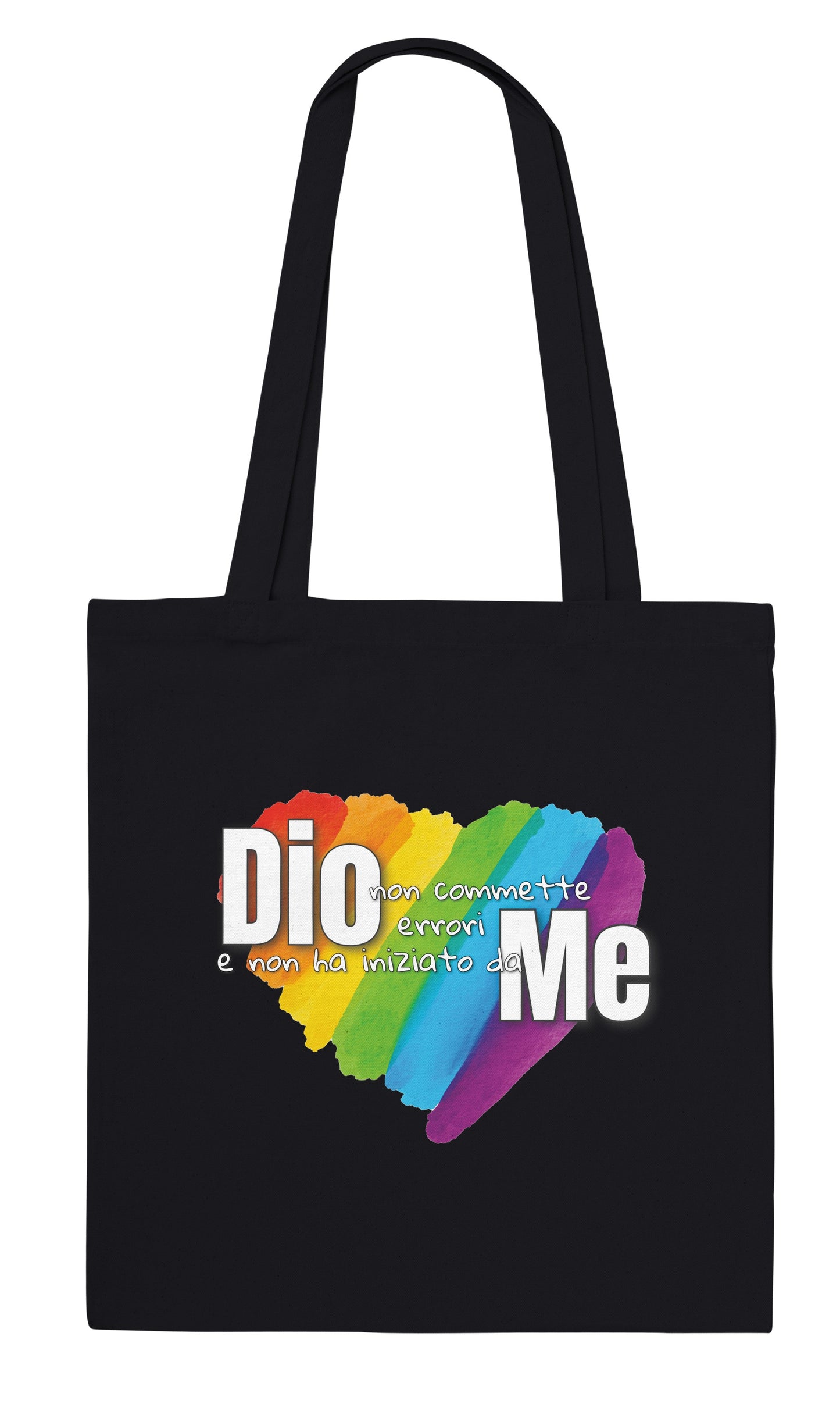 Dio non commette errori e non ha iniziato da me - Borsa shopper LGBTQIA+