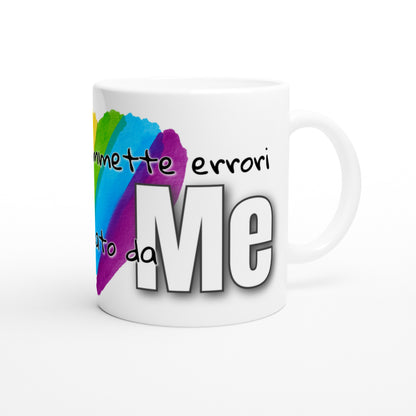 Dio non commette errori e non ha iniziato da me - Tazza in ceramica 11oz LGBTQIA+