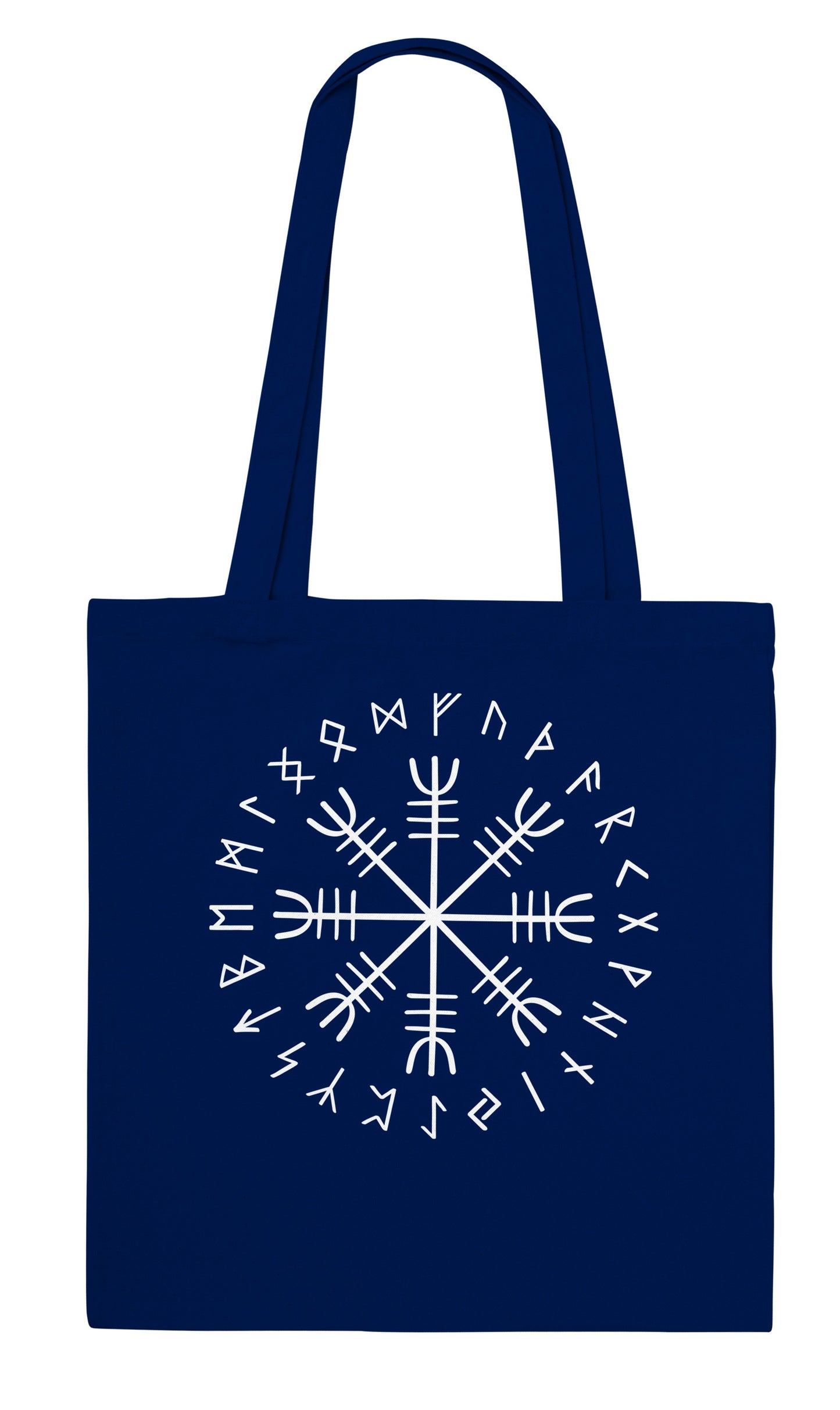 Tote Bag Vegvisir Vichinga – Shopper in Cotone Riutilizzabile - Bussola Norrena