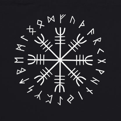 Tote Bag Vegvisir Vichinga – Shopper in Cotone Riutilizzabile - Bussola Norrena
