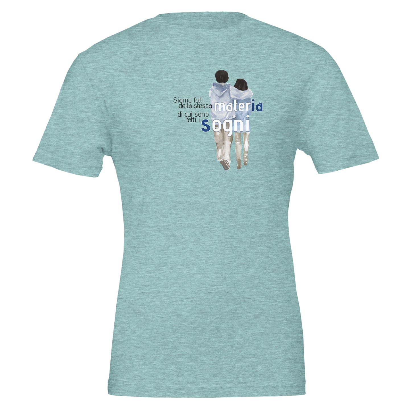 La stessa materia di cui sono fatti i sogni – T-shirt letteraria – Maglietta Onirica