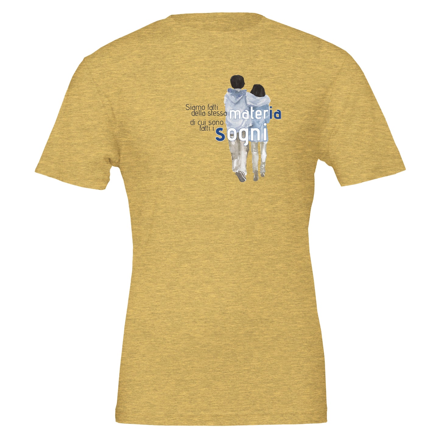 La stessa materia di cui sono fatti i sogni – T-shirt letteraria – Maglietta Onirica
