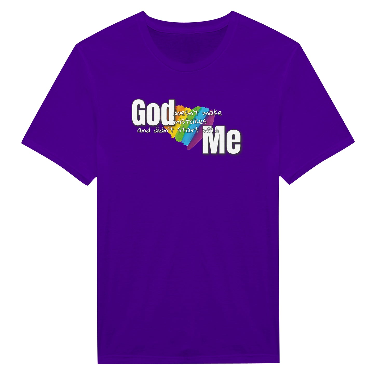 Dio non commette errori e non ha iniziato da me | Classic T-shirt LGBTQIA+