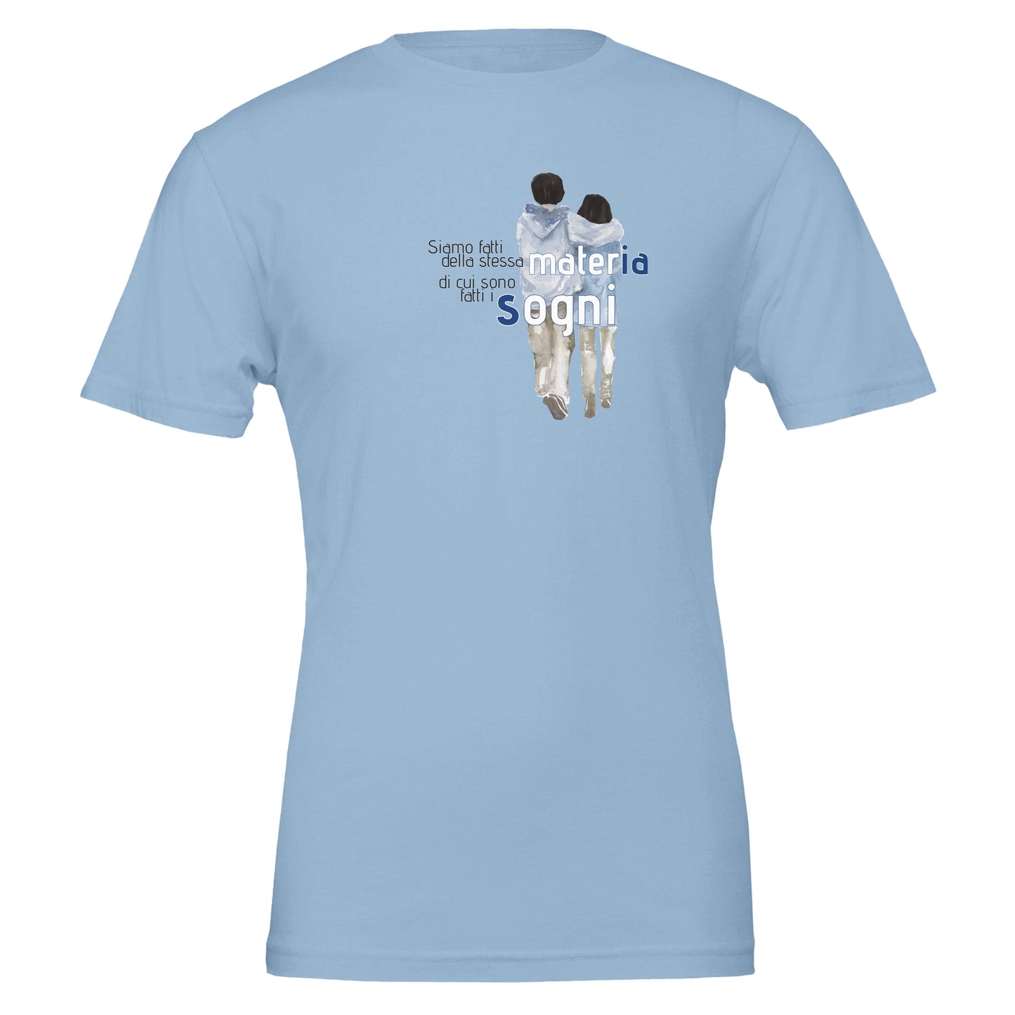 La stessa materia di cui sono fatti i sogni – T-shirt letteraria – Maglietta Onirica
