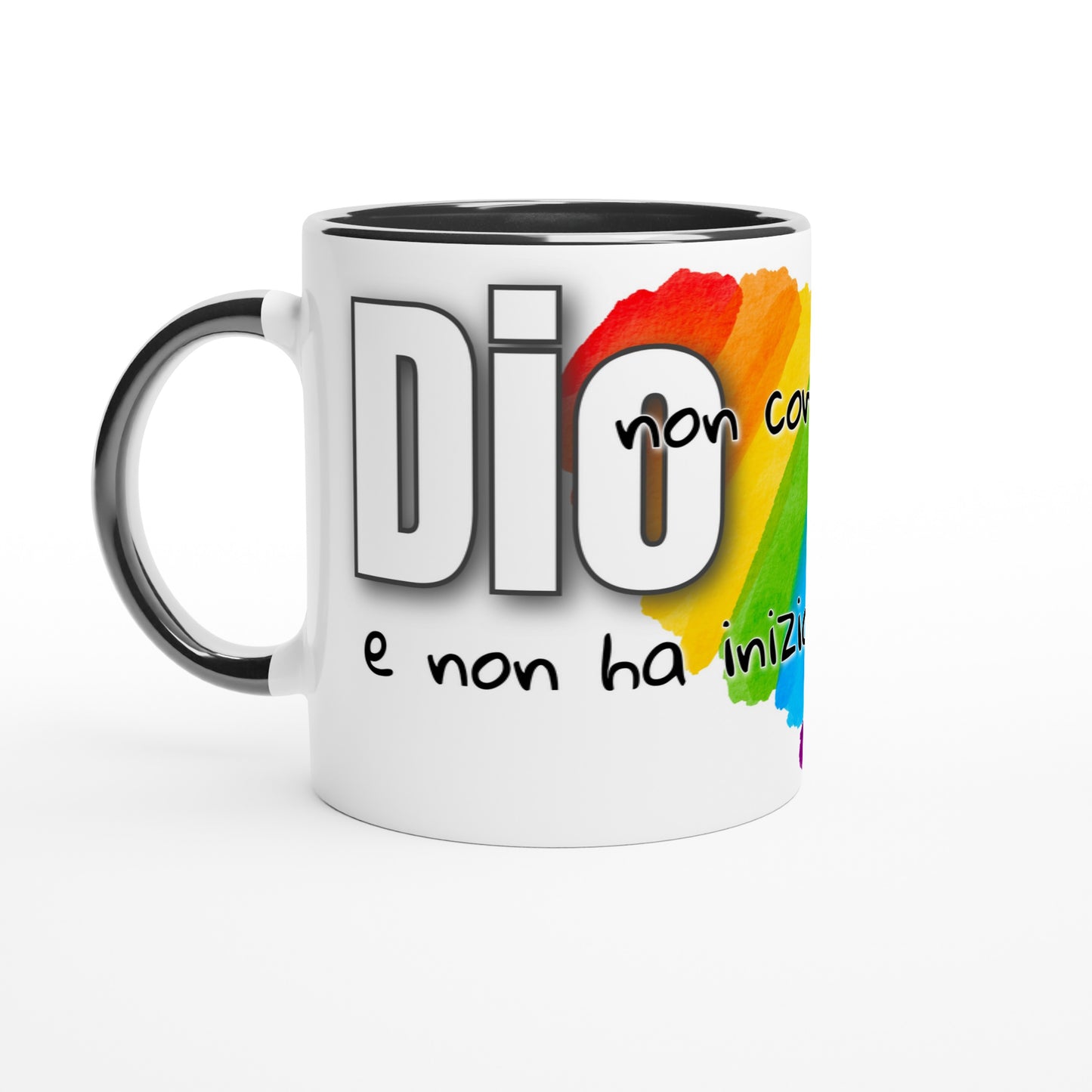 Dio non commette errori e non ha iniziato da me - Tazza in ceramica 11oz LGBTQIA+