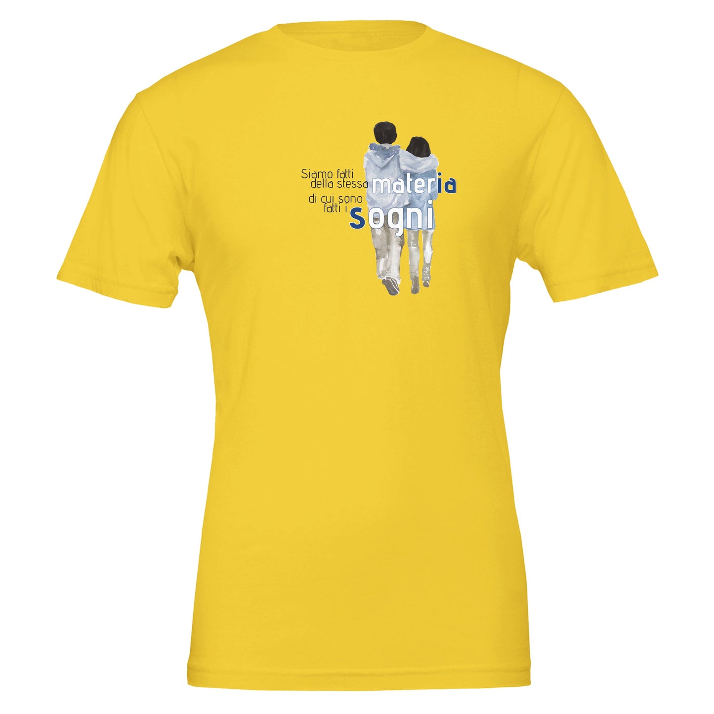 La stessa materia di cui sono fatti i sogni – T-shirt letteraria – Maglietta Onirica