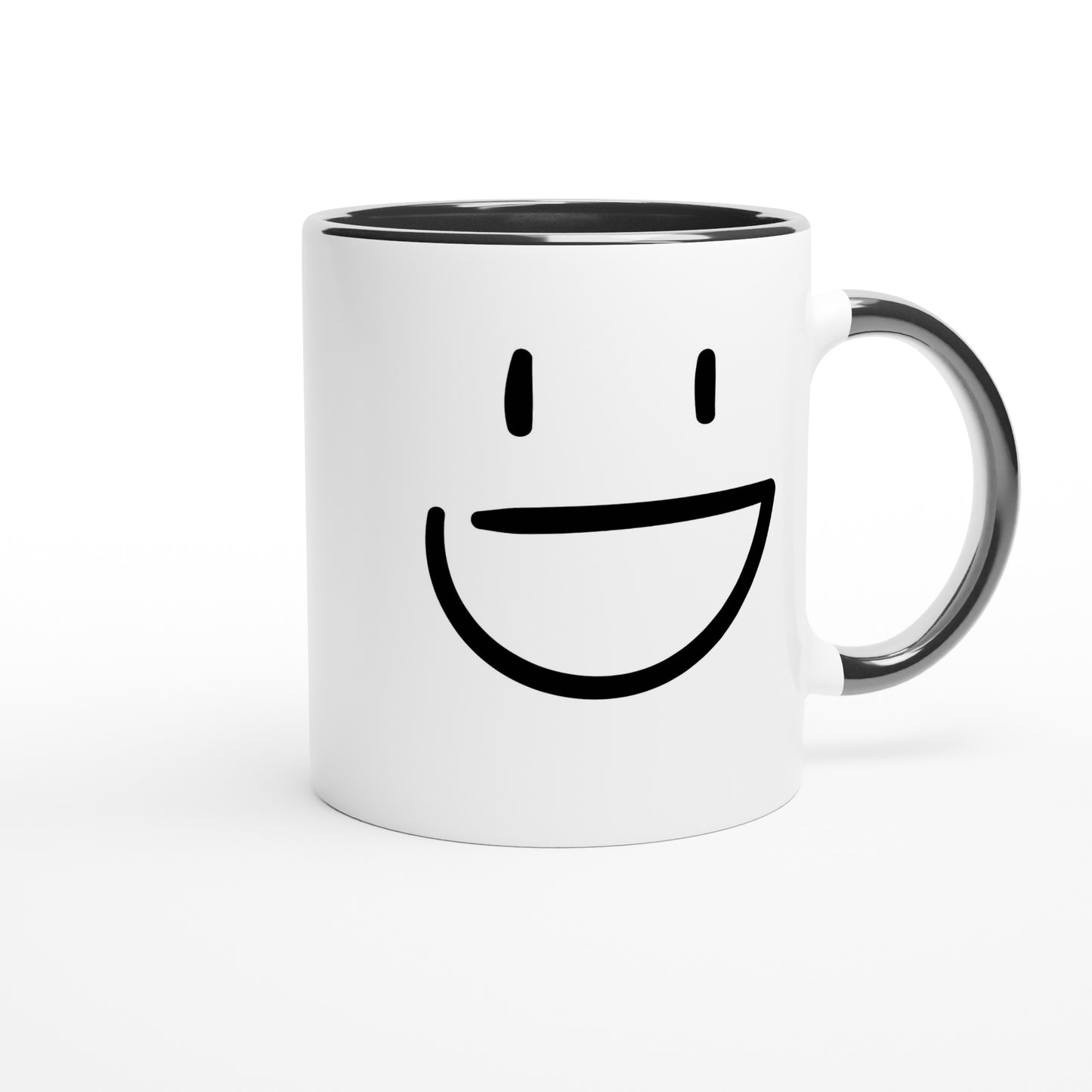 Smile Is My Superpower – Mug Bicolore – Tazza in Ceramica Divertente e Motivazionale