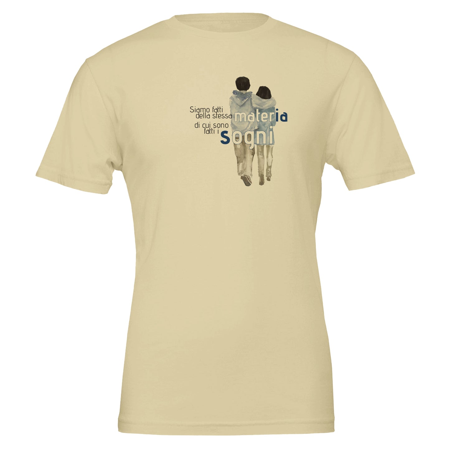 La stessa materia di cui sono fatti i sogni – T-shirt letteraria – Maglietta Onirica