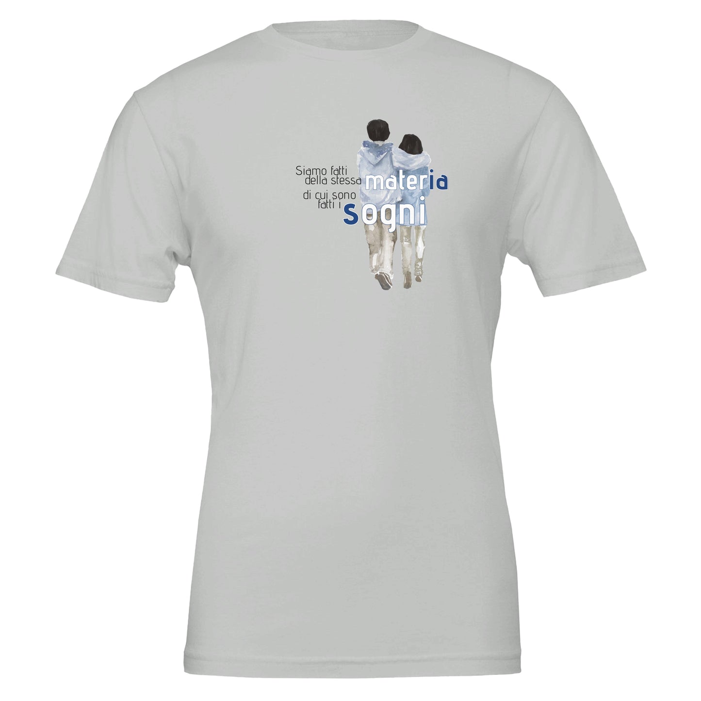 La stessa materia di cui sono fatti i sogni – T-shirt letteraria – Maglietta Onirica