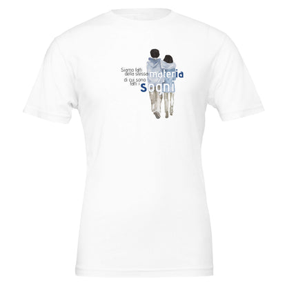 La stessa materia di cui sono fatti i sogni – T-shirt letteraria – Maglietta Onirica