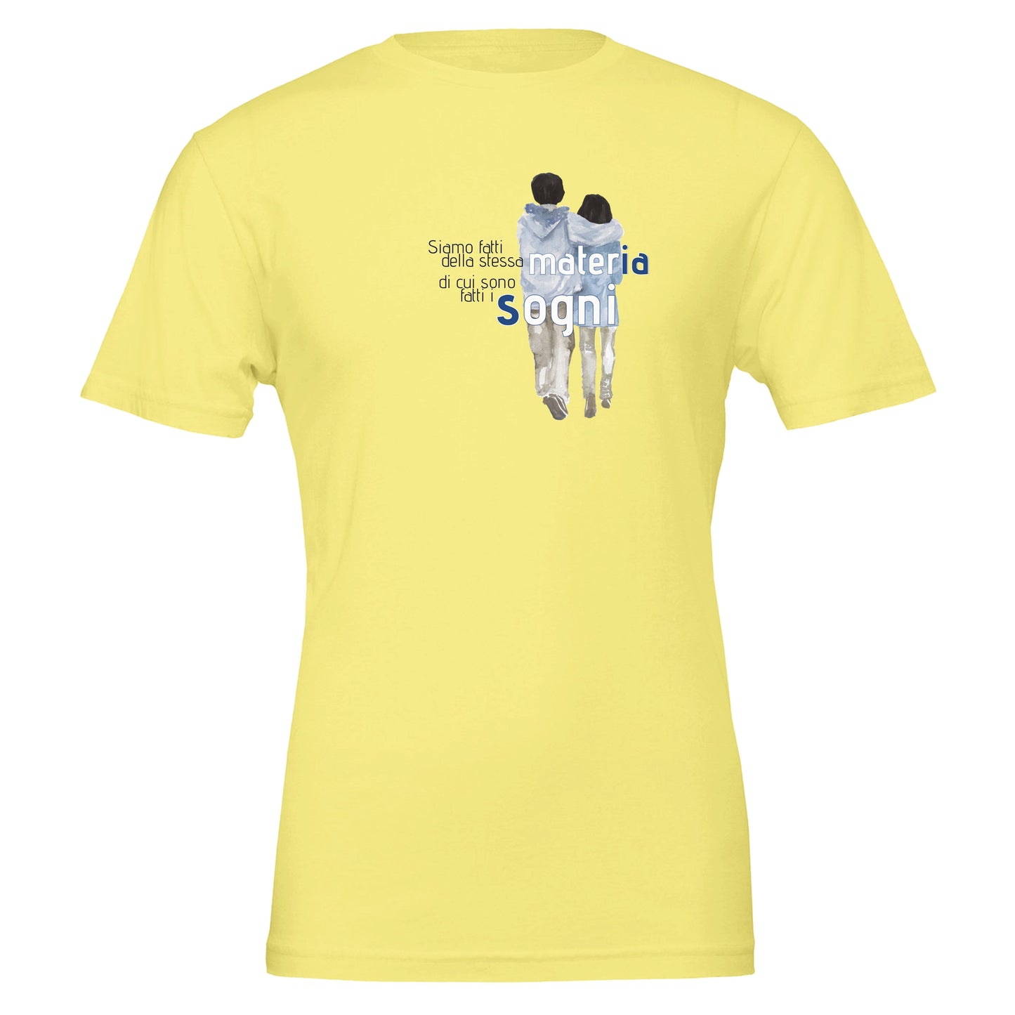 La stessa materia di cui sono fatti i sogni – T-shirt letteraria – Maglietta Onirica