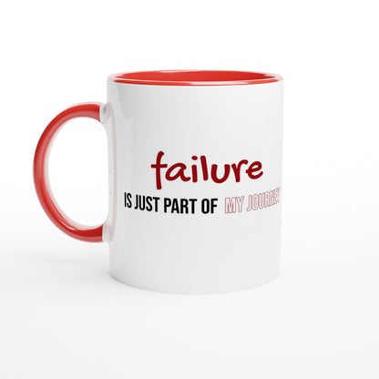 Tazza in Ceramica Motivazionale – "Failure is just part of my journey"
