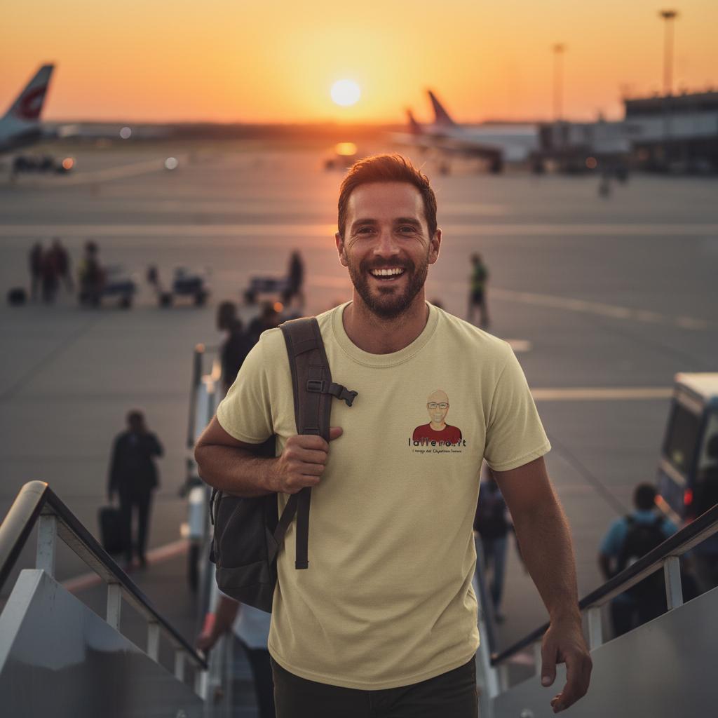 Lallero.it Unisex T-Shirt - Perfect Gift for Friends, Travelers and Dreamers