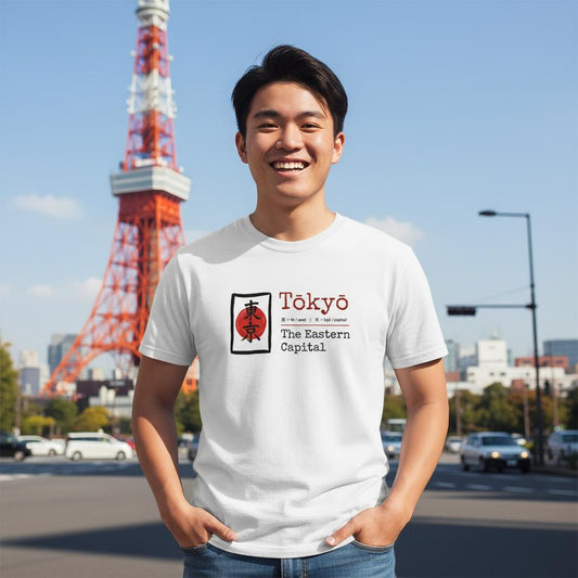 Tokyo Kanji T-Shirt – The Eastern Capital - Japanese Meaning Explained
