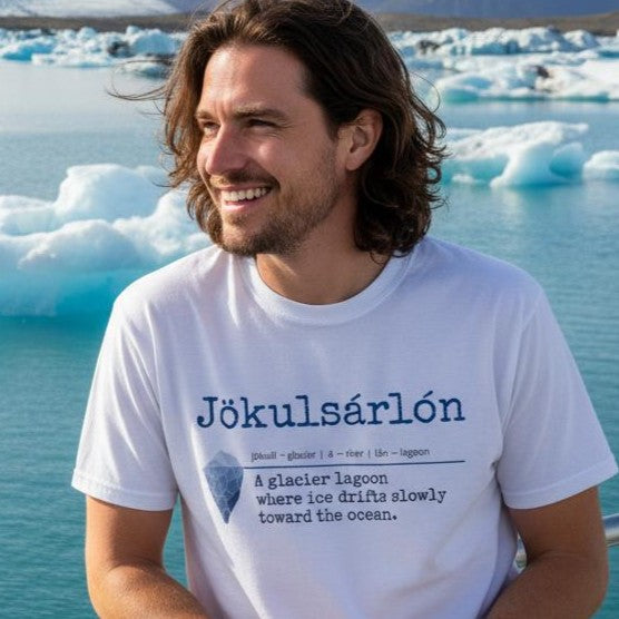 Jökulsárlón – Icelandic Word Definition T-Shirt