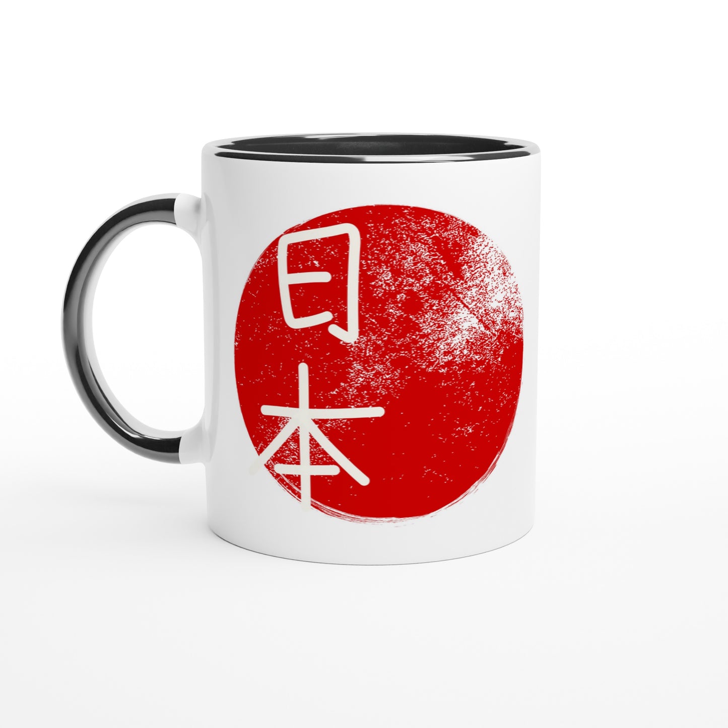 Nihon / Land of the Rising Sun - Tazza Giappone in Ceramica con Kanji e Significato