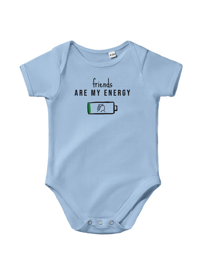 "Friends are my Energy” Baby Bodysuit – Cute Funny Infant Onesie