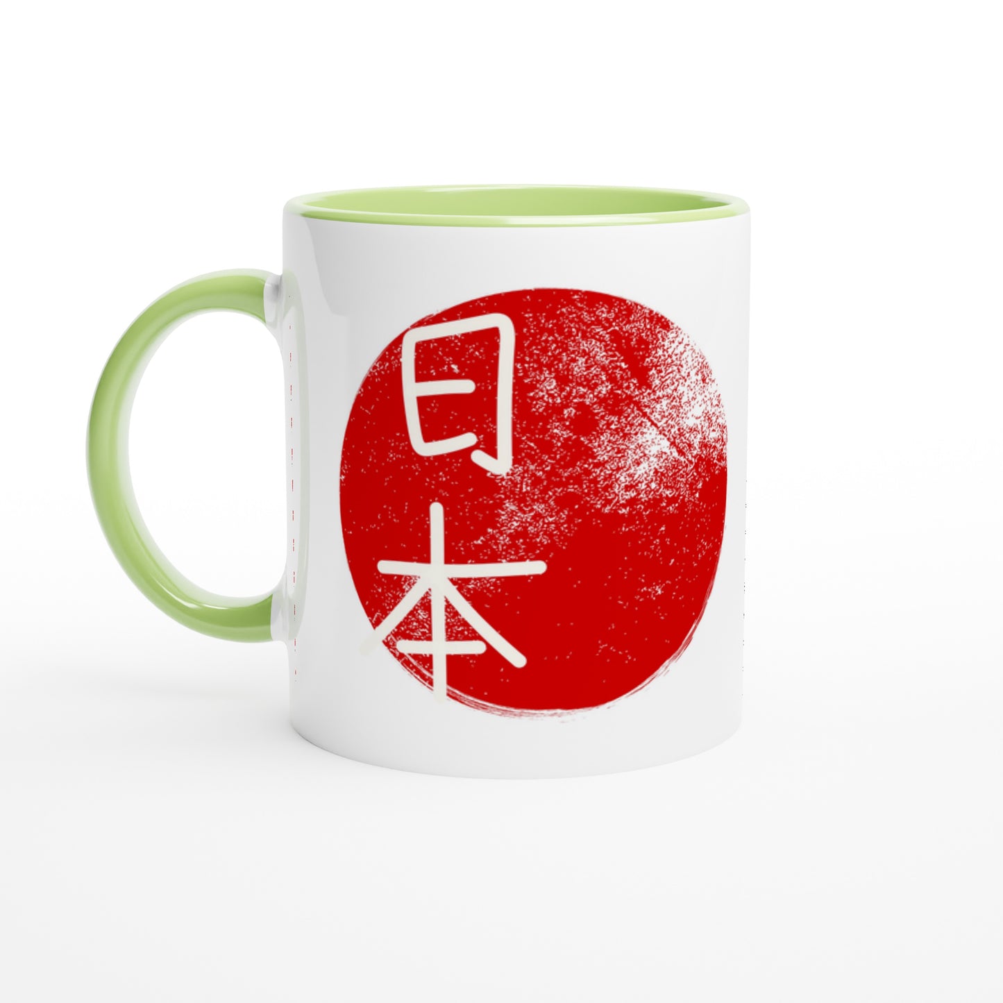 Nihon / Land of the Rising Sun - Tazza Giappone in Ceramica con Kanji e Significato