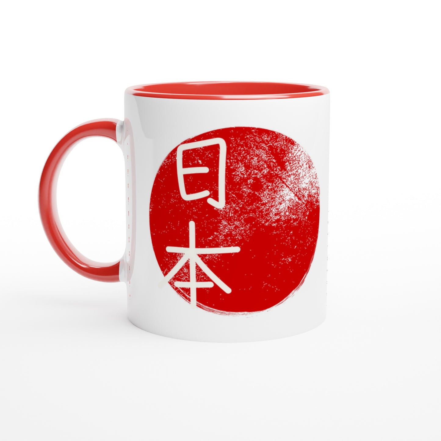 Nihon / Land of the Rising Sun - Tazza Giappone in Ceramica con Kanji e Significato