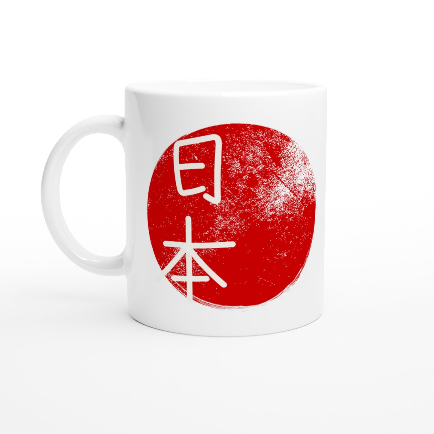 Nihon / Land of the Rising Sun - Tazza Giappone in Ceramica con Kanji e Significato