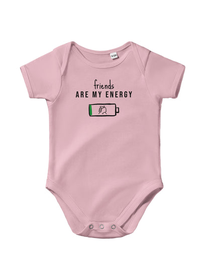 "Friends are my Energy” Baby Bodysuit – Cute Funny Infant Onesie