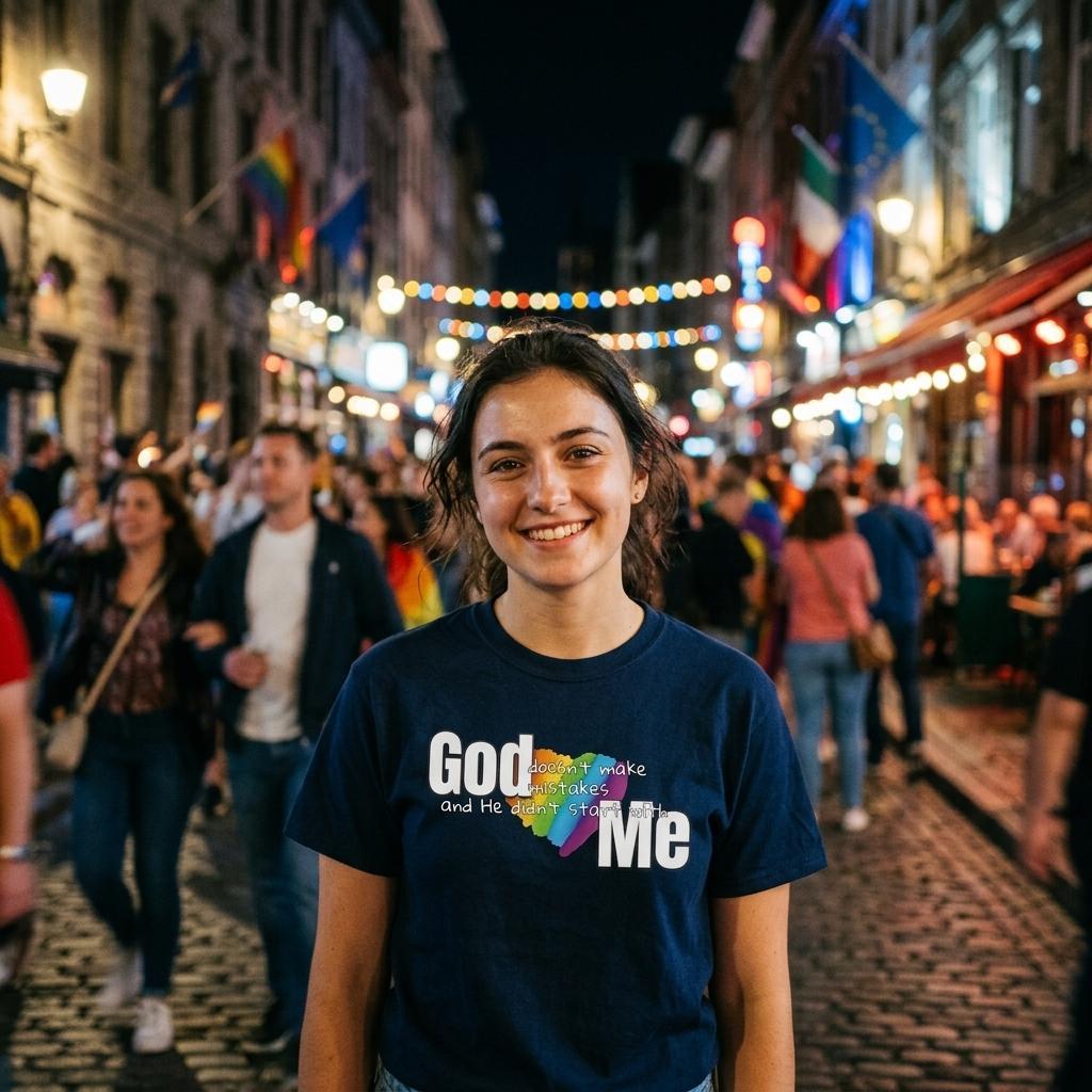 Dio non commette errori e non ha iniziato da me | Classic T-shirt LGBTQIA+
