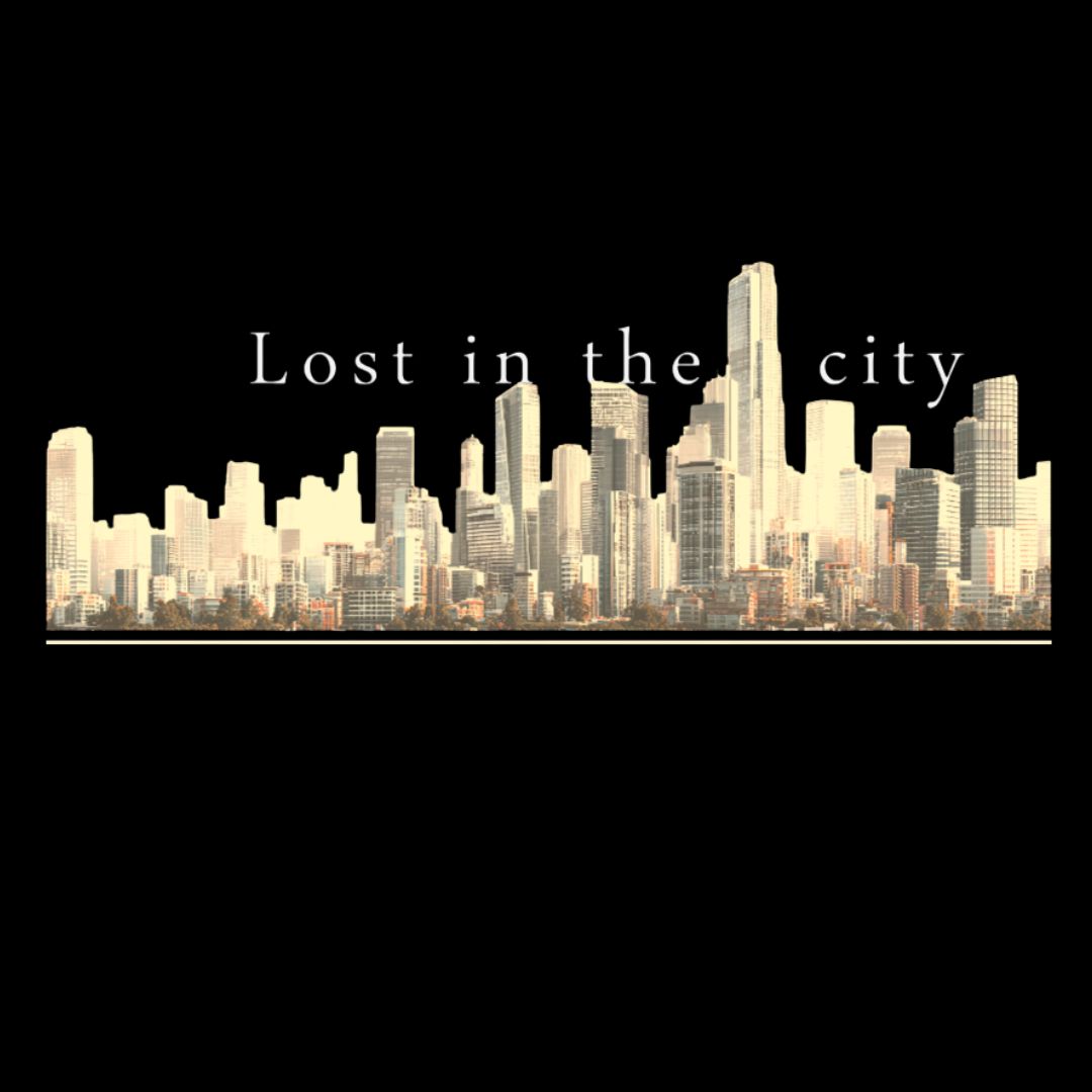 T-shirt "Città Invisibili" – Collezione Riflessi Urbani – Maglietta Artistica con Skyline